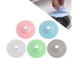 5 Tapon De Drenaje Para Regadera Y Bañera, Tapon Universal Para Lavabos De Cocina Y Lavandería Con Succión Fuerte Y Diseño Delgado