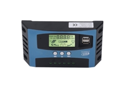 Controlador De Carga Solar Mppt De 12v/24v Y 80a Con Pantalla Digital En Tiempo Real Y Protecciones De Seguridad.