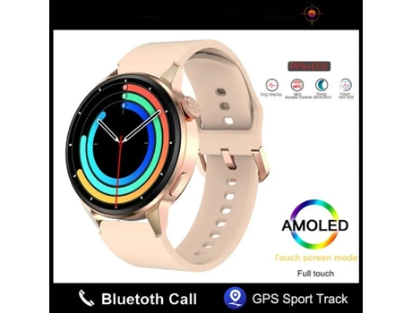 Relojes inteligentes para mujer y hombre, reloj inteligente con llamada Bluetooth, deporte, GPS, movimiento, seguimiento, frecuencia, ECG, NFC, rel...