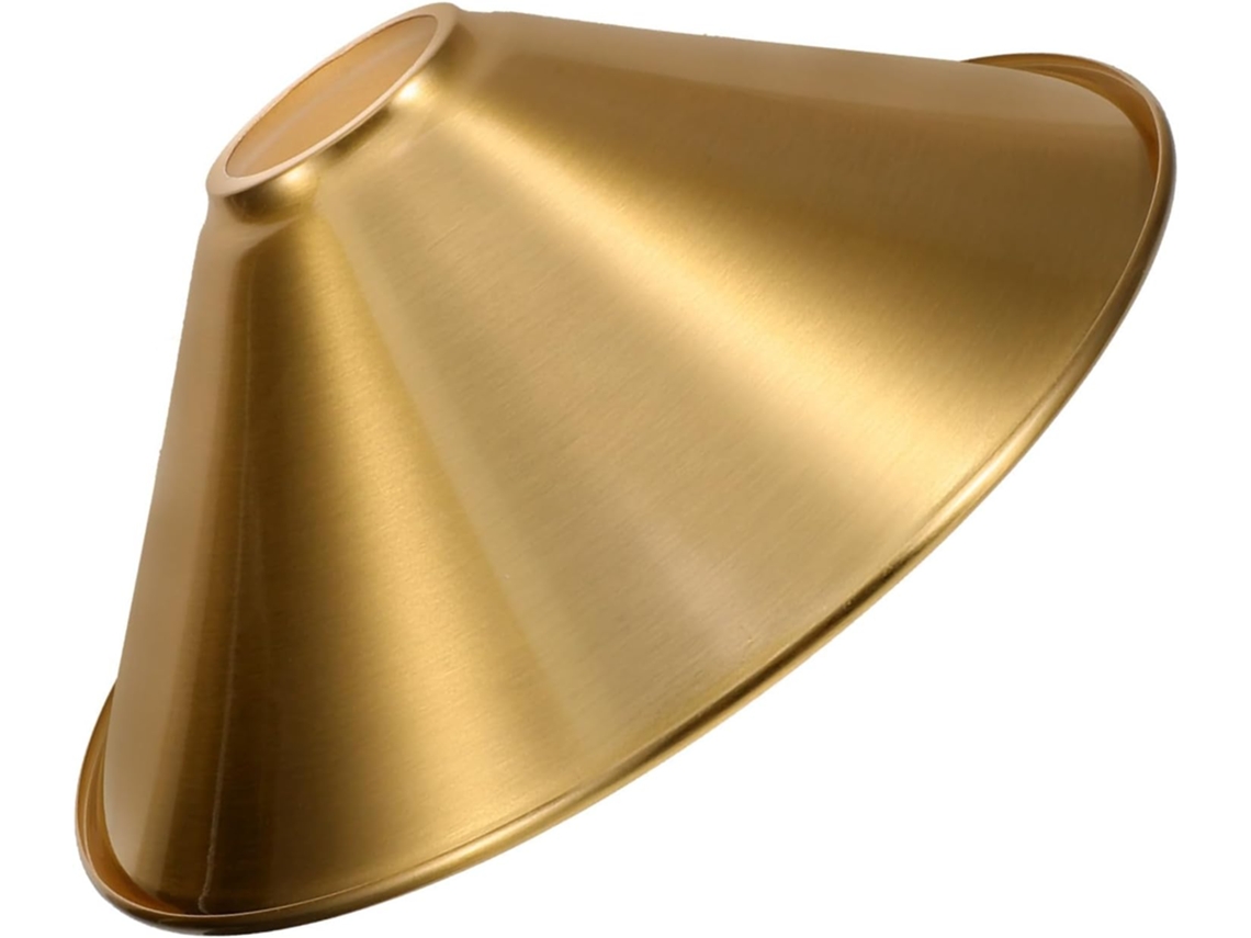 Lámpara de metal de cobre, diseño sencillo y elegante, compatible con apliques de pared y techo. SFUSHOS
