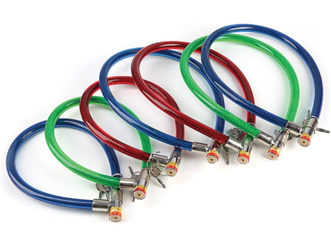 Cadena Ligera Trenzada De Acero Inoxidable Antirrobo Con Mecanismo.
