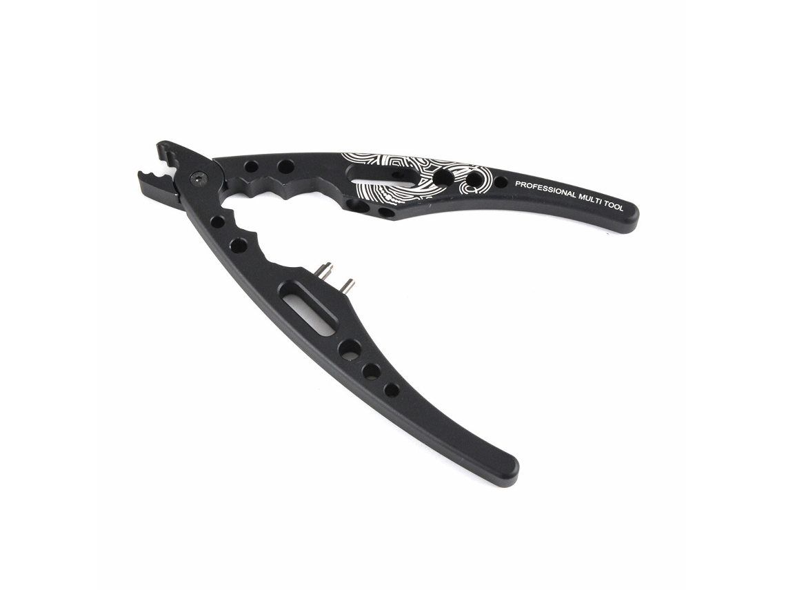 Herramienta Multiusos Profesional Con Pinzas Metálicas Para Amortiguadores Y Cabezal Esférico Hudy Para Coches Rc Crawler 1/8 Y 1/10.