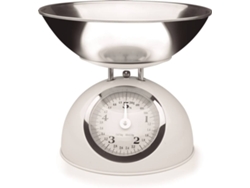 Báscula de Cocina LACOR Mecánica Retro (Acero Inox - 25x23x15 cm - 1 Und)