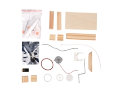 Kit De Materiales Para Generador Eléctrico Manual De Bricolaje: Juguete Educativo Para Niños.