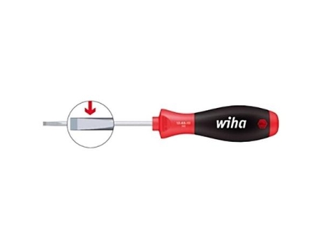 Destornillador wiha softfinish plano recto modelo 302 varilla rt rt4-100mm
