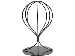 Soporte Sombreros Metal Negro Creativo Gruesa 16x26 Escritorio Versátil Gorras Estante Almacenamiento