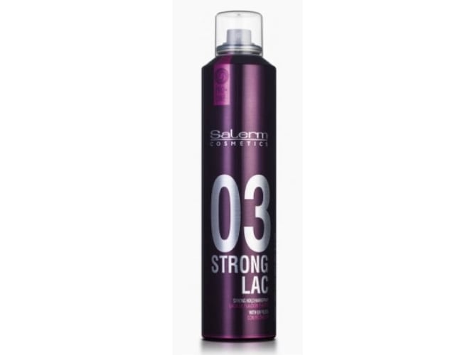 Spray para el Pelo SALERM Strong Lac 03 Strong Hold Spray (405 ml)