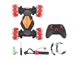Carro De Stunt Rc 4wd Com Controle Remoto Por Gestos E Relógio Para Crianças 6+ Cor Vermelha