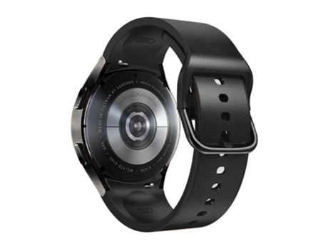 Correa de Silicona liberación rápida ajustable para Samsung Galaxy Watch4 40mm/44mm/Watch4 Classic 42mm/Watch 5 40mm/44mm/Watch 5 Pro 45mm - negro