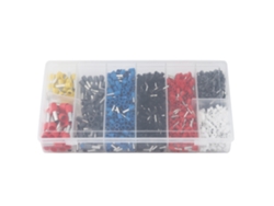 2026velora-1200pcs Conectores De Cobre Para Cable Terminales Aislados Cold Pressed E0508
