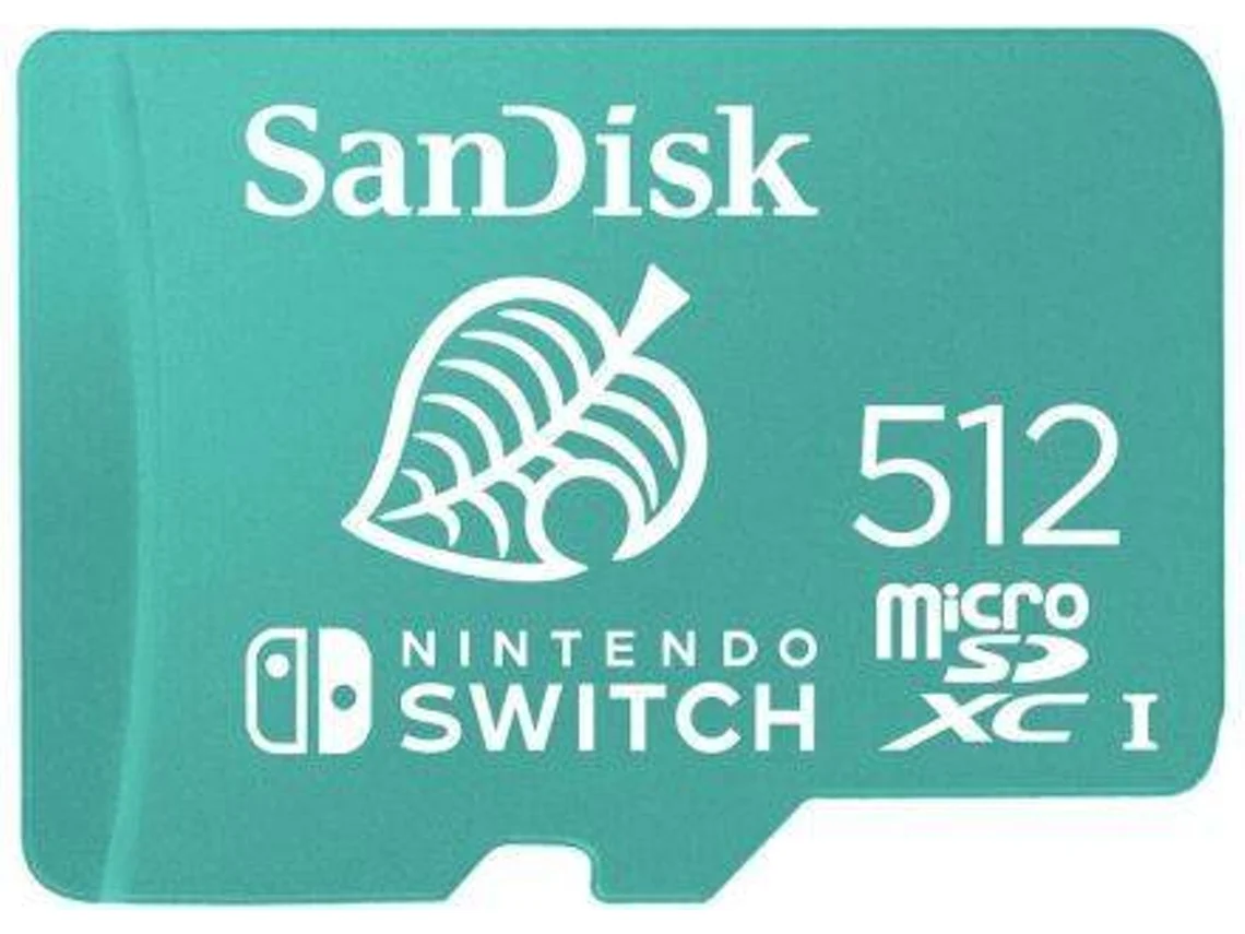 CARTÃO MICRO SDXC NINTENDO SWITCH 512GB