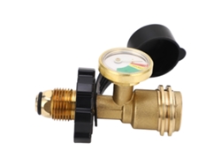 Manómetro De Presión Para Tanque De Gas Qcc Tipo 1 Con Conexión Hembra De 20 Mm Para Cilindros De 5 A 100 Lb.