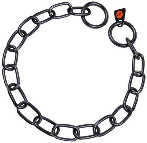 Collar para Perros HS SPRENGER Acero Negro (44 x 0.3 cm)