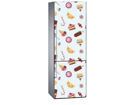 Vinilo Frigorífico OEDIM Dulces Surtidos (Multicolor - 200x70cm - Vinilo Adhesivo)