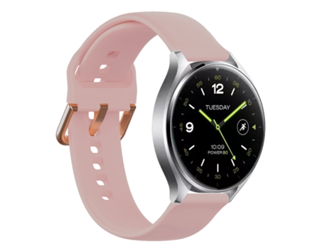 Pulseira de relógio de silicone para Garmin Forerunner 55 Garmin Vivoactive 3 Rosado
