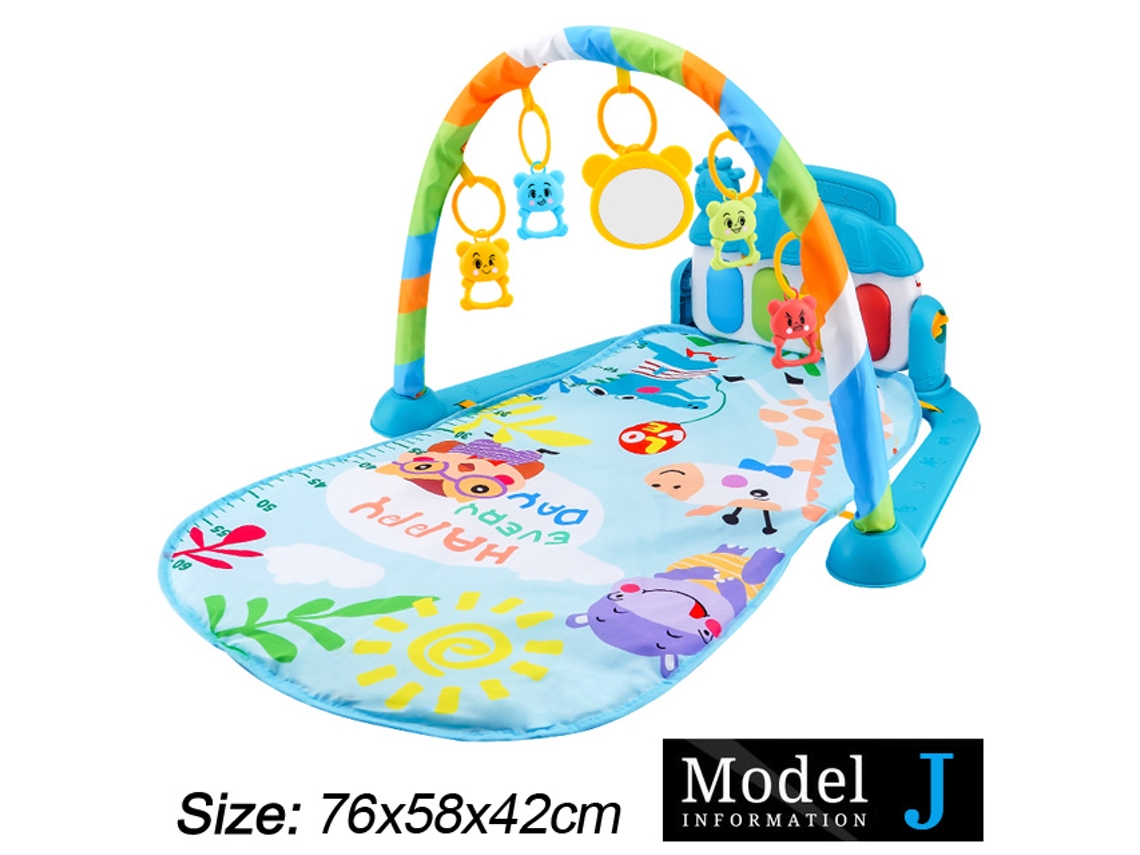 Gimnasio Musical Alfombra De Actividad Con Piano Pedal Para Bebés 0 36 Meses, Juguete Educativo Aeuzwr
