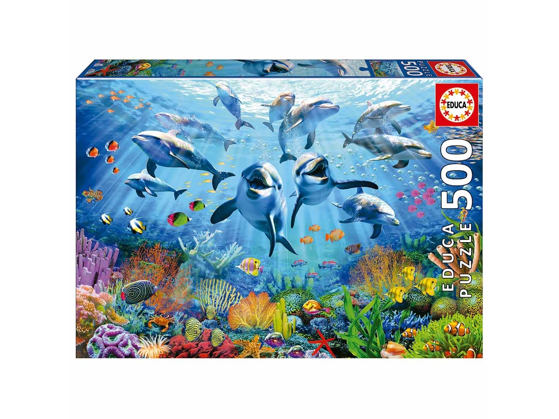 Puzzle EDUCA de 500 Piezas Fiesta en el Mar 19901