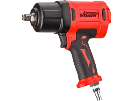 VIGOR V4800N Llave de Impacto Par de Desbloqueo Máximo Nm: 1720 Nm Cuadrado Macizo 1/2 Pulgadas 12 5 Mm Mecanismo Percutor a Doble Martil