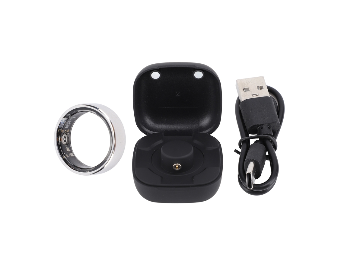 Anillo De Fitness Resistente Al Agua Ip68 Con Múltiples Modos Deportivos Y Seguimiento De Calorías, Talla 7