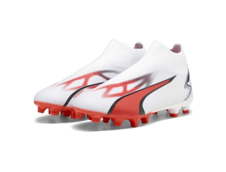 Botas de fútbol Unisex para Fútbol PUMA Ultra Matchll Fg Blanco (43)