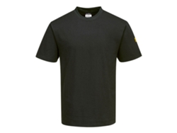 Camiseta antiestática ESD para protección electrostática / Azul marino oscuro / S Portwest