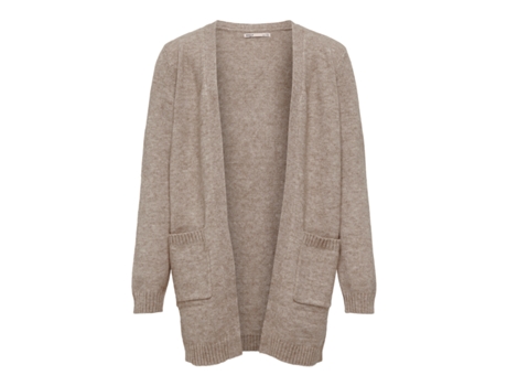 Chaqueta de Niña ONLY KIDS Cárdigan Abierto Larga Punto Beige (5/6 años)