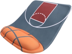 Alfombrilla De Ratón Antideslizante Con Estampado De Baloncesto, Soporte Ergonómico Para