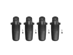 4 Clips Para Cinturón De Radio Portátil, Ajuste Seguro Kbh‑11 Para Tk2180 Tk3180 Nx200 Nx5200