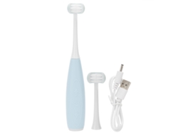 Cepillo De Dientes Eléctrico Sónico Usb Para Niños Mayores De 3 Años Con 3 Modos Y Temporizador De 2 Minutos.