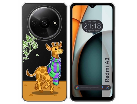 Funda para Xiaomi Redmi A3 TUMUNDOSMARTPHONE Silicona Multicolor