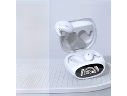 Auriculares Inalámbricos (blancos), Cancelación De Ruido Invisible, Miniestéreo, Resistentes Al Agua, Micrófono