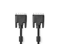 NEDIS Cable Dvi Dvi-D 24 1-Pin Macho Dvi-D 24 1-Pin Macho 2560X1600 Niquelado 2,00 M Pvc Negro Caja