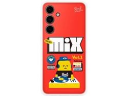 Funda Wallpaper Inteligente SAMSUNG Galaxy S24 FE (Rojo)