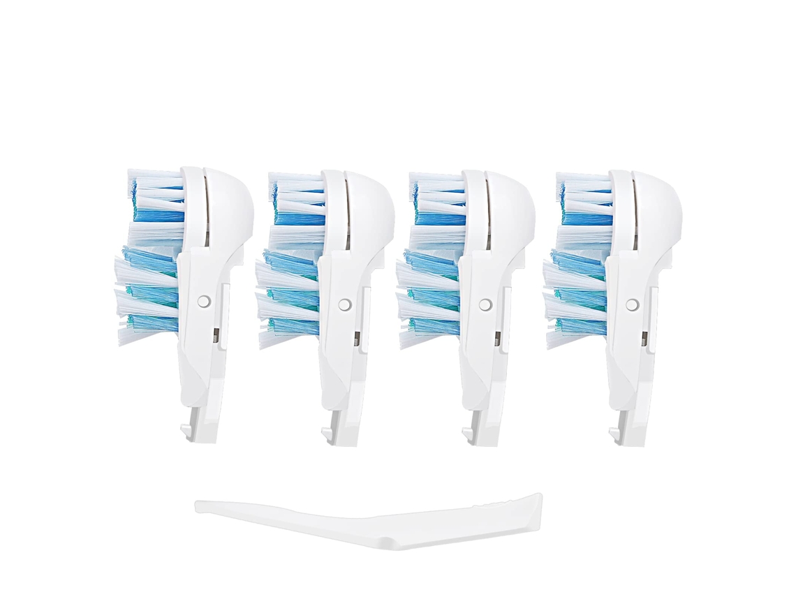 4 Cabezales De Cepillado De Repuesto Para Cepillos De Conexión Oral B