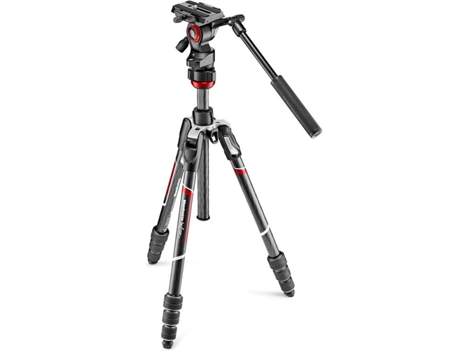 TrÍpode MANFROTTO Befree Live carbono twist lock c/ rótula fluida