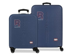 Juego de maletas Reebok Queens, azul marino (46x65x25cm, 91l)