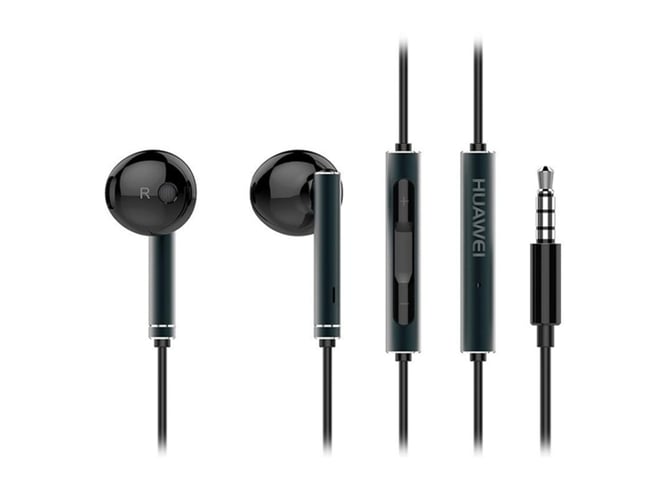 Auriculares con Cable HUAWEI AM116 (In Ear - Negro)
