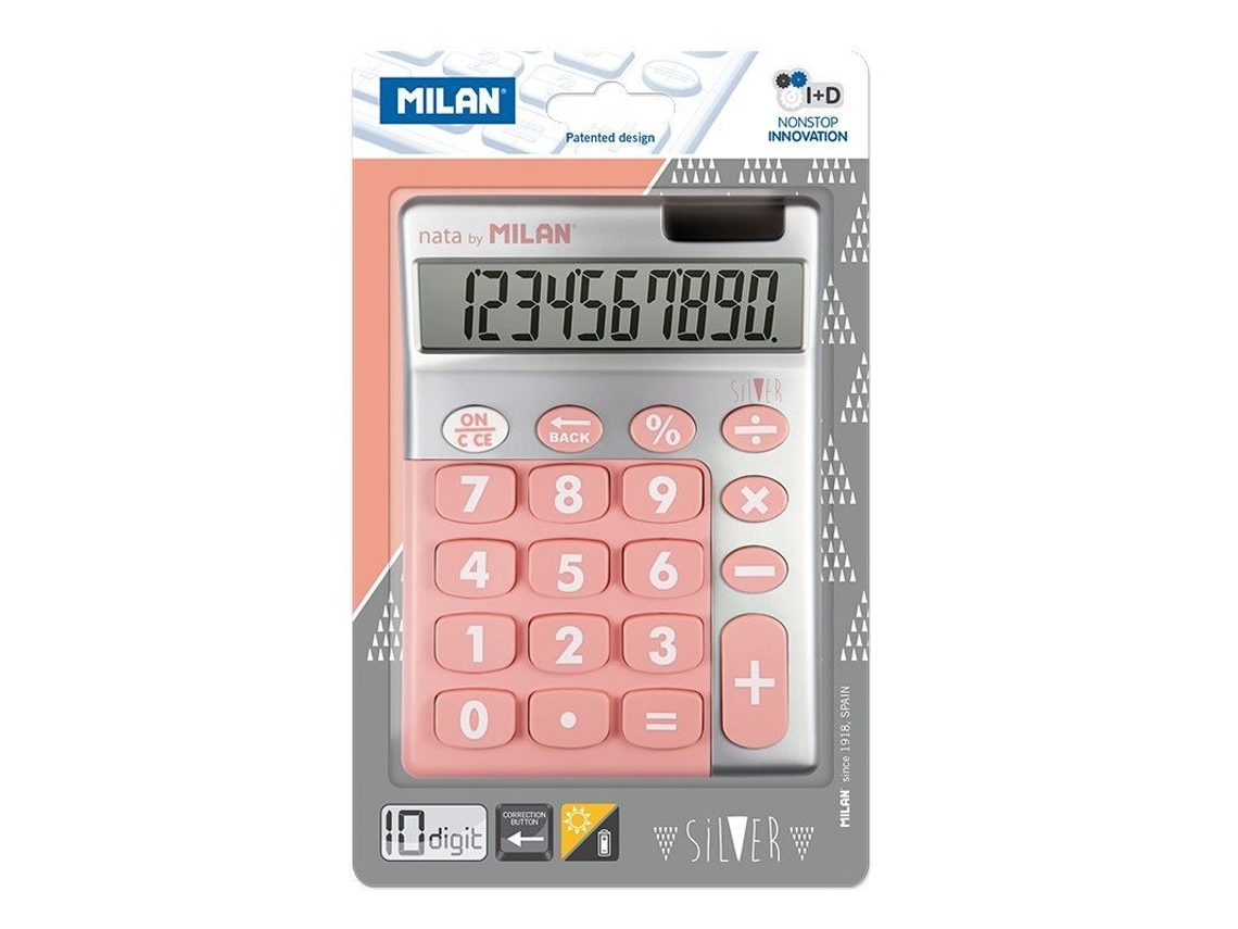 Calculadora Media Rosa de MILAN 10 Dígitos
