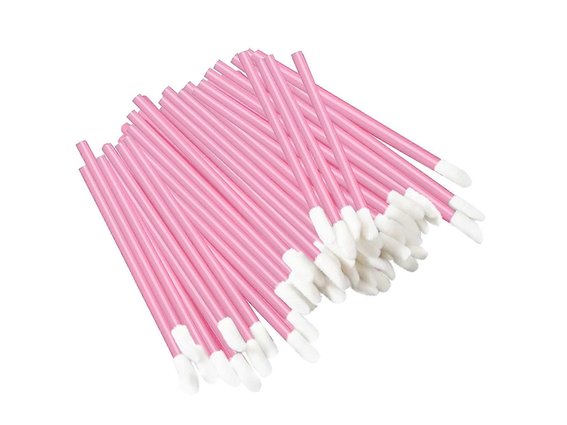 Paquete de 300 pinceles desechables para maquillaje de labios, perfectos para un maquillaje impecable en Rosewell (rosa)