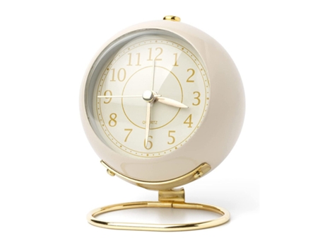 Alarma de cabecera convexa de 3,5 pulgadas, reloj despertador silencioso creativo, luz nocturna personalizada, reloj para estudiantes HHZ