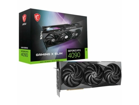 Tarjeta Gráfica MSI GEFORCE RTX 4090 GAMING X SLIM 24G (GDDR6 - GDDR6X - 24 GB RAM - NVIDIA GeForce RTX 4090)