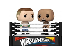 Figura FUNKO pop! momento wwe john cena y the rock ring de lucha libre | 61463