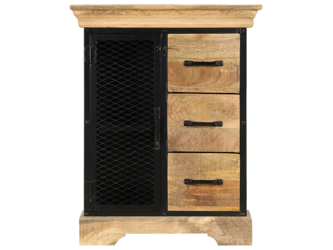 Maison Exclusive - Aparador De Madera Maciza De Mango 60x30x75 Cm