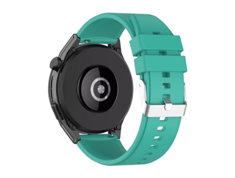 Correa Huawei Watch GT Runner Hebilla plateada Silicona reforzada verde agua AVIZAR