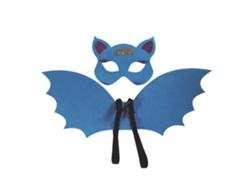 Alas de murciélago EVA para niños, accesorios de Halloween NEVEANCE