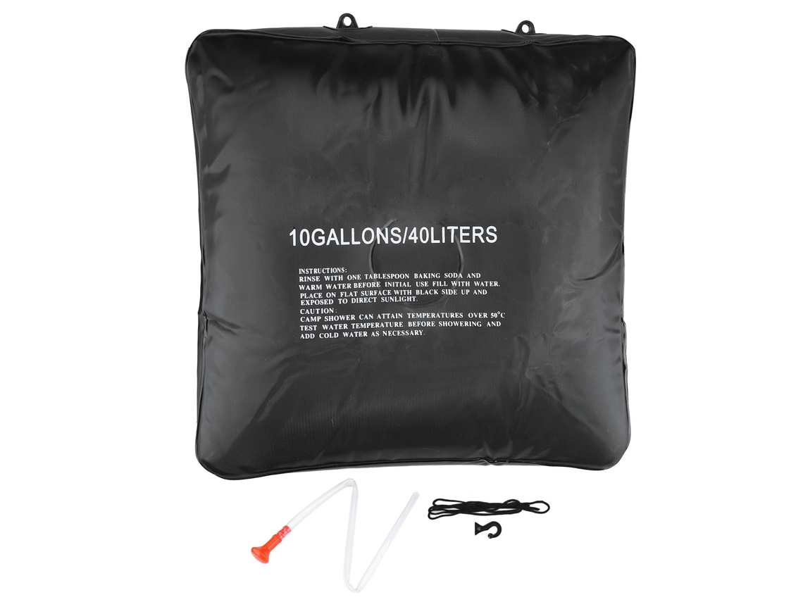Bolsa de ducha solar portátil de 40 l para camping