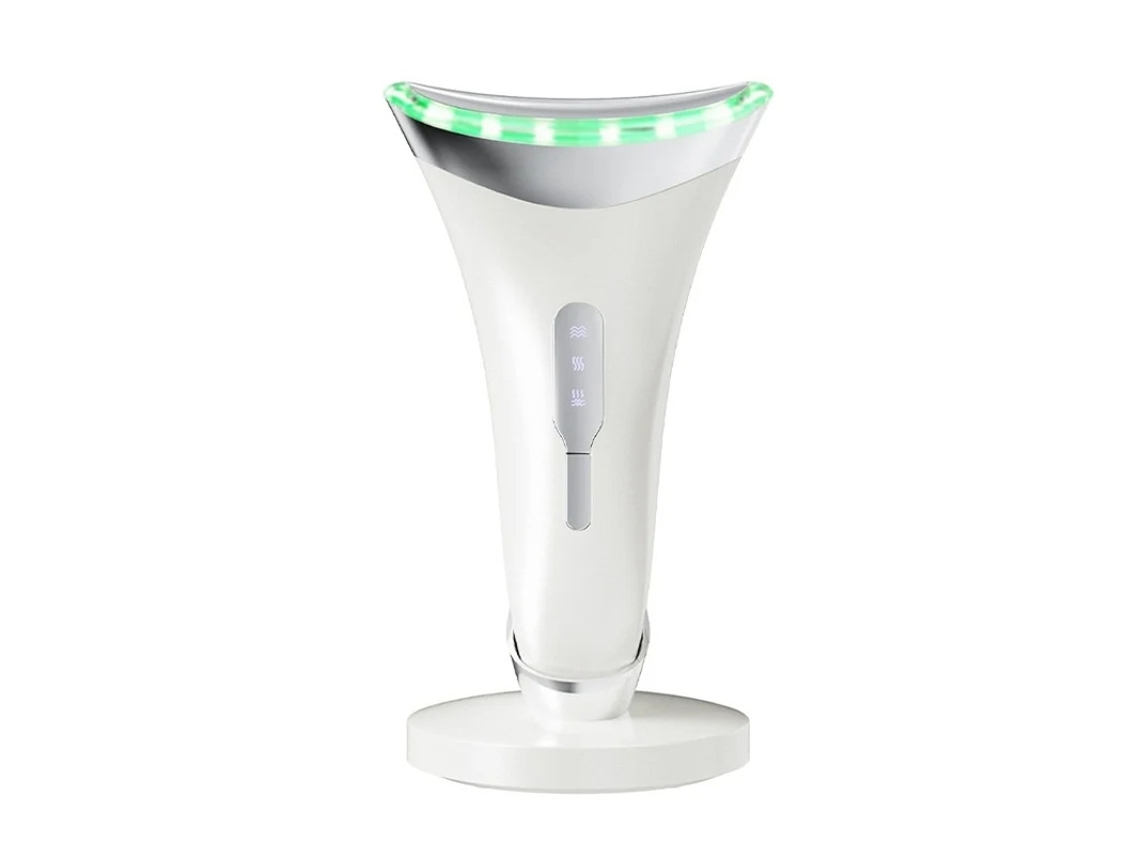 Masajeador facial, dispositivo de masaje facial, dispositivo de masaje facial antiarrugas, masaje lifting EMS con 3 modos de luz, Bestvite