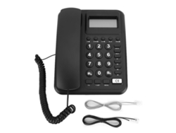 Teléfono sin batería, identificador de llamadas, línea telefónica del Reino Unido
