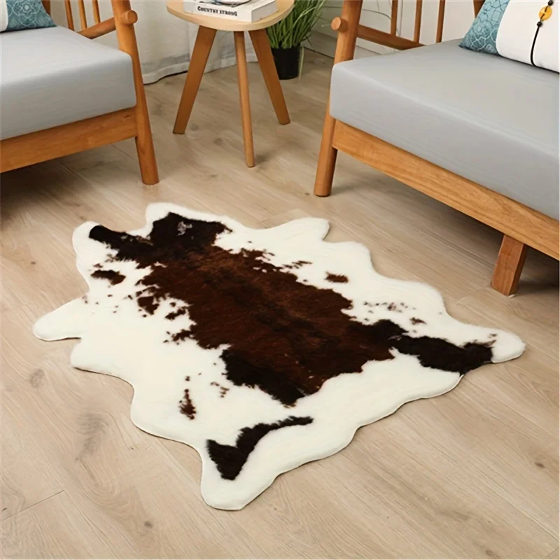(estilo 2 50x80cm) Alfombra De Felpa Lavable, Adecuada Para Sala De Estar Y Dormitorio.