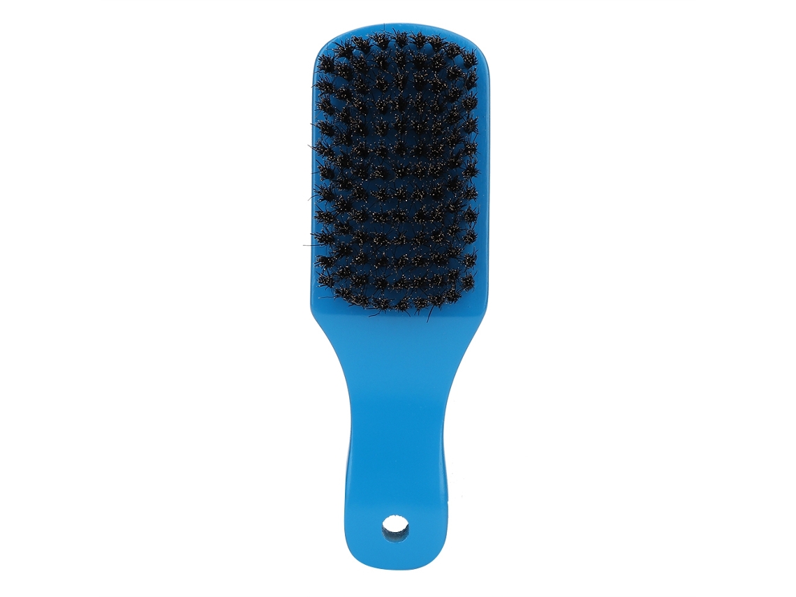 Pincel Y Peine Profesional Para Barba Y Cabello Con Mango Para Hombres (azul)